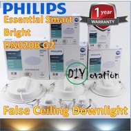 Philips DN020B LED False Ceiling Downlight/ Warm white/ Cool White