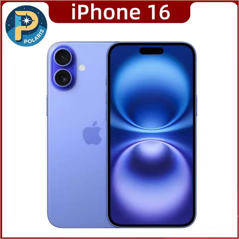 Original iPhone 16 128GB/256GB/512GB ROM 8GB RAM Unlocked 5G Cell Phone iPhone16 Official Package Lo