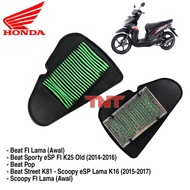 Filter udara Beat fi 2012-2015 Scoopy fi FILTER saringan udara Beat fi KZL