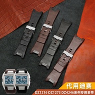 Genuine Leather Watch Strap for Men D Competition DZ1216|1273|4246|4287Notched Leather Watch Strap32
