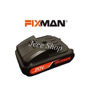 **Ready stock** 20v Battery for PRO Fixman Drill R7002 20v Battery for Power Drill Cordless Drill Battery