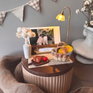 【含照片訂製】晚安寶貝 法式風 寵物紀念罐 骨灰罐