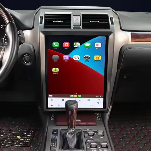 Android Multimedia Car Radio GPS Navigation PX6 15inch Touch Screen Bluetooth Head Unit for LEXUS GX