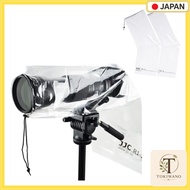 JJC 2-Pack Camera Raincoat / Rain Cover for Cameras and Lenses (Length ≤45 cm); Compatible with Cano