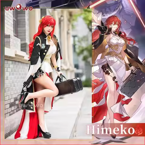 IN STOCK UWOWO Himeko Cosplay Honkai Star Rail Cosplay Himeko Costume スターレイル Cosplay Outfit Hallowee