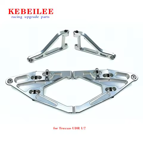 KEBEILEE CNC Aluminum7075# Suspension Upper & Lower Arms for Traxxas UDR 1/7
