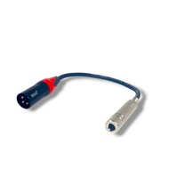 Mic to XLR male connection, XLR male to akai female cable/