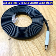 USB Type-C to RJ45 Console Cable 3M long