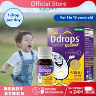 Ddrops Kids Booster 600 IU Daily Liquid Vitamin D3 Supplement 600 IU (2.8 ml100 drops)