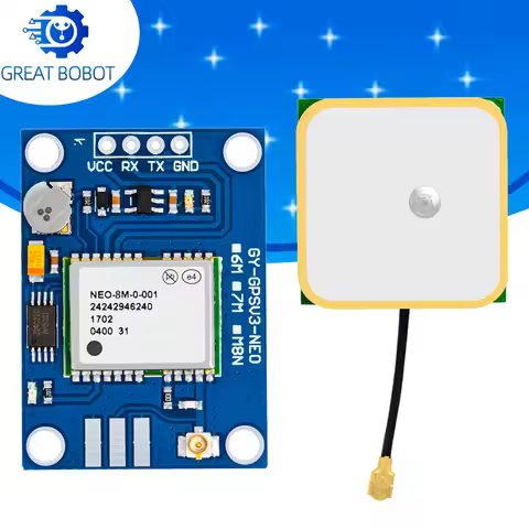 1~10PCS GY-GPSV3 NEO-M8N GPS Module for APM MWC Flight Controller PX4 Pixhawk V2.4.5 APM2.56 APM 1.6