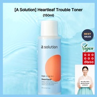 🇰🇷 [A Solution] Heartleaf Trouble Toner, 150ml