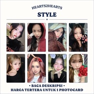 UNOFFICIAL PHOTOCARD | HEARTS2HEARTS - STYLE