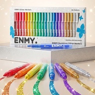 Shiny Marker Pen Emmy Outstanding Glitter Beads Use To Decorate Letters Greeting Cards And Notebooks