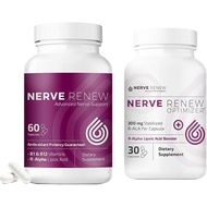 NERVE RENEW Advanced Nerve Support Supplement and Optimizer - Accelerated Nerve Supplement Bundle - 