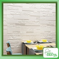Semua Gratis - Wallpaper Dinding 3D FOAM Wallfoam / Wallpaper Foam