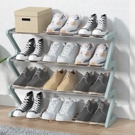 4-Tier Shoe Rack, Sandal Rack, Zigzag Shoe Rack, Size 45 x 19 x 51 cm