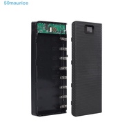 MAURICE Battery Charger Box DIY Portable  Holder Mobile Phone Charger Battery Box Type C  Case