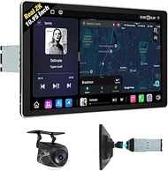 Eonon Single Din Car Radio, 10.95-inch 2K HD Large Screen, Android 13 Car Stereo with CarPlay/Androi