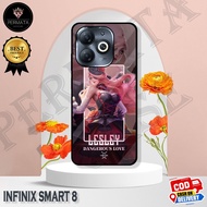 [NB58] Glossy Infinix Smart 8 Case | Cool Pic HD Premium Quality Case, Contemporary Case with Lesley