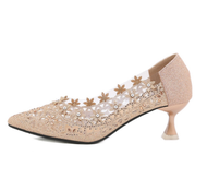 ELLORA EZ-8127 Sepatu Heels Pesta Wanita Import
