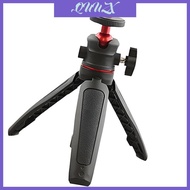 QUU Mobile Tripod Mini Mobile Phone Desktop Tripod with 360 Degree  Head Tripod