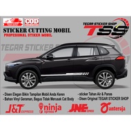 Cross car stickers, toyota Corolla Cross car stickers, cool Corolla Cross car body variation sticker