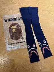 BAPE Shark Legging 女童 鯊魚襪褲 L 碼