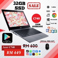 hp Laptop Chromebook🔥PlayStore🔥4GB RAM,16GB SSD