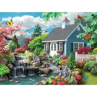 Bits and Pieces – 300 Large Piece Jigsaw Puzzles for Adults - ‘Dream Landscape’ by Artist Alan Giana