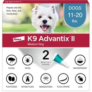 K9 Advantix II Medium Dog Vet-Recommended Flea, Tick & Mosquito Treatment & Prevention | Dogs 11-20 