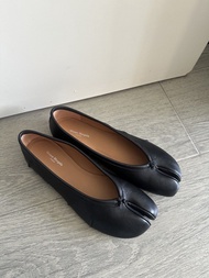 maison margiela tabi 分趾鞋 黑色 40碼