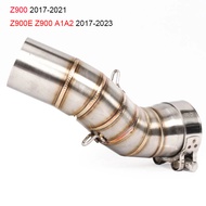 Kawasaki Z900 2017-2023 Xe Máy Xả Giữa Liên Kết Ống Thoát Adapter 51 Mm Kết Nối Ống Cho Z900E Z900 A