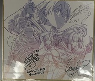 刀劍神域電影特典大色紙