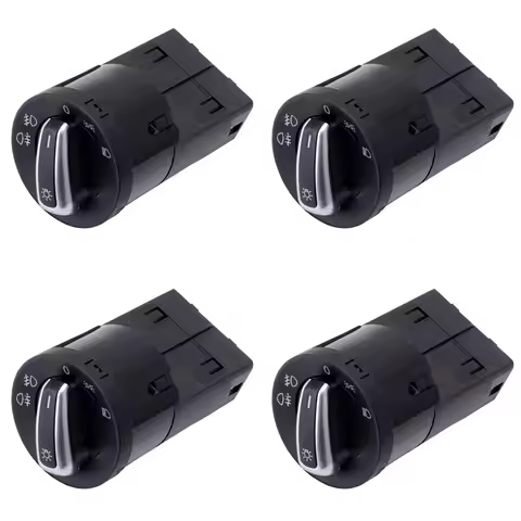 4X 3BD941531A Car Headlight Switch 3BD 941 531 For VW Jetta Golf Bora MK4 Passat B5 Beetle T5 Polo 9