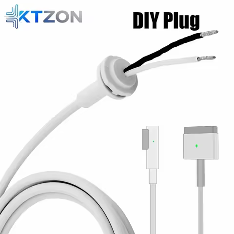 Magsafe 1/2 TPE Replacement Repair Charging Cable for MacBook Air/Pro 45W 60W 85W MacBook Pro 13 15 