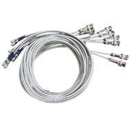 - · -SYV75-2-1 * 2 2M Cable Dual Core Coaxial Two Mega Wire L9 to BNC Dual Flat Cable CC3 Head CC4 H
