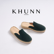 KHUNN (คุณณ์) Ronin รองเท้าเปิดส้น สี Teal Green