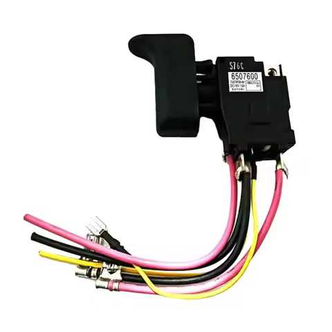 AF89-6507600 Electric Drill Switch DJR186 JR186D 650760-0 For XRJ04 DJR186 JR186D Power Tools Access