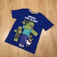 MINECRAFT 男童 6-12歲 全棉短袖T恤 特價 $59 包郵