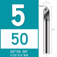 2-Blade Spiral Groove 90 Degrees Chamfer Center Drill