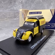 ELIGOR 1/43 Citroen 2CV Continetal Alloy Car Model