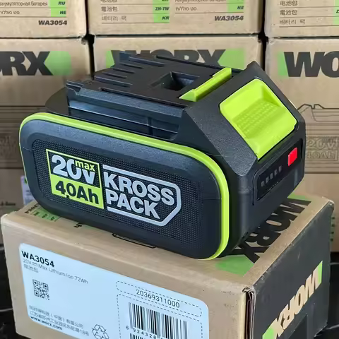 Original 20V 2.0Ah/4.0Ah/5.0Ah Battery for WORX Series Power ,Toolswith LED Indicator,for WU279.WU18