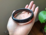 天然和田玉青海料帝王紫玉鐲 圈口63.8mm 料子細膩油潤