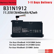 B31N1912 laptop battery replacement for asus VivoBook 14 F414MA E410MA-EK018TS BV162T EK026TS E510MA