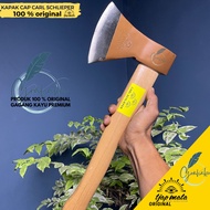 Kapak / Kampak Carl Schlieper 700 gram Original - Kapak Kayu Bahan Baja Cap Tembus