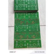 PCB Preamp Tube 5654 / 6AK5 / EF95 Stereo - High Quality FR4 PCB Rear Panel Box 2 Channel GB TD CA C