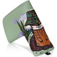 LZFAN Golf Club Head Covers Driver Fairway Wood Hybrid Golf Club Headcover Protector Embroidered Lea