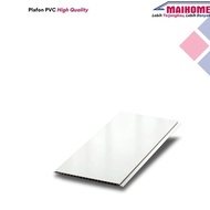 TERBEST Plafon pvc putih polos glossy Maihome WB 1 glossy