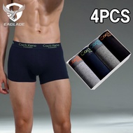EAGLADE 4PCS Boxer Lelaki Cotton 95% Brief for Mens Underwear Man Stretchable Breathable CK-1888 in 