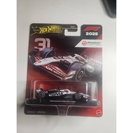 Hot Wheels F1 2025 Moneygram Haas F1 31